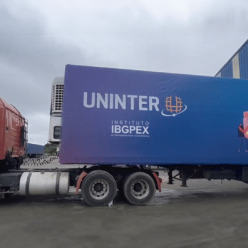 Uninter envia 22 toneladas de alimentos ao Rio Grande do Sul